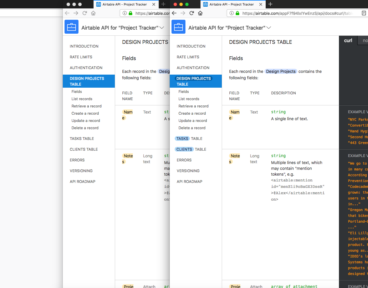 airtable api filter date field